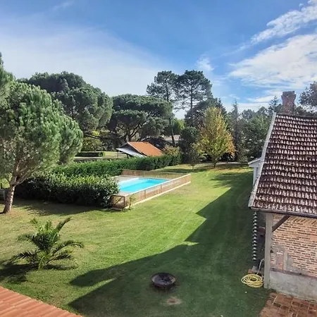 Charmante Maison Dans Les Landes X 10 Avec Piscine Et Salle D Escalade Lue Esterno foto