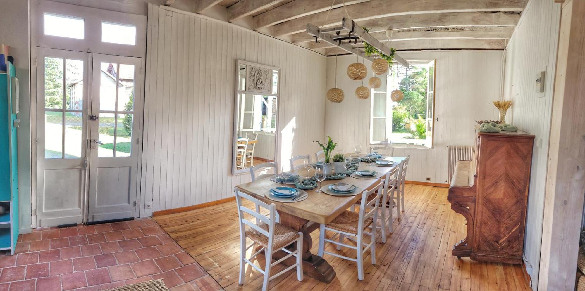 Charmante Maison Dans Les Landes X 10 Avec Piscine Et Salle D Escalade