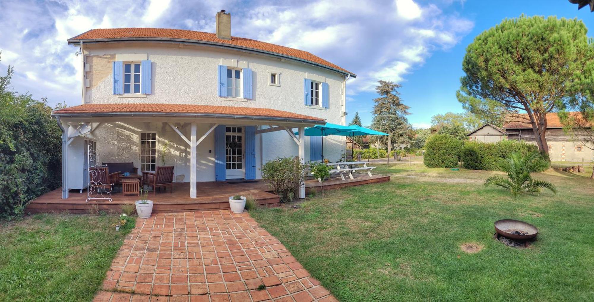 Charmante Maison Dans Les Landes X 10 Avec Piscine Et Salle D Escalade * Lue